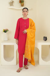 1 Piece Lawn Stole (CZ3286)